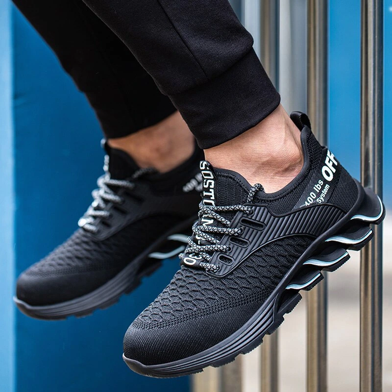 New Work Safety Shoes Man Women Anti-smash Anti-puncture Insulated Shoes Steel Toe Cap Work Shoes Sneakers Lightweight - Image 6