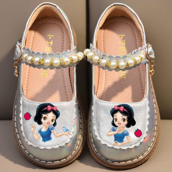 Disney Girls' Leather Shoes Lolita Princess Shoes Soft Sole Shoes Spring Children's Leather Spring Autumn Little Girl Shoes - Image 4