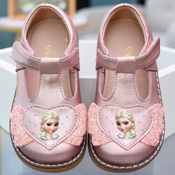 Disney Girls' Leather Shoes Lolita Princess Shoes Soft Sole Shoes Spring Children's Leather Spring Autumn Little Girl Shoes - Image 5