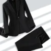 black-pant-suit