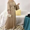 khaki-abaya