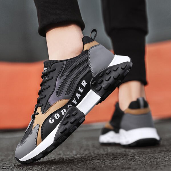 Men Shoes High Quality Sneakers Male casual Mens Shoes tenis Luxury shoes Trainer Race thick bottom loafers running Shoe for men - Image 2