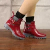 red-cotton-socks