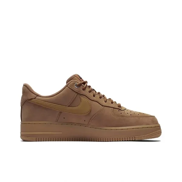 Original Nike Air Force 1 Low '07 LV8 'Wheat/Flax' Men's and Women's Skateboarding Shoes Unisex AF1 Classic Retro CJ9179-200 - Image 2