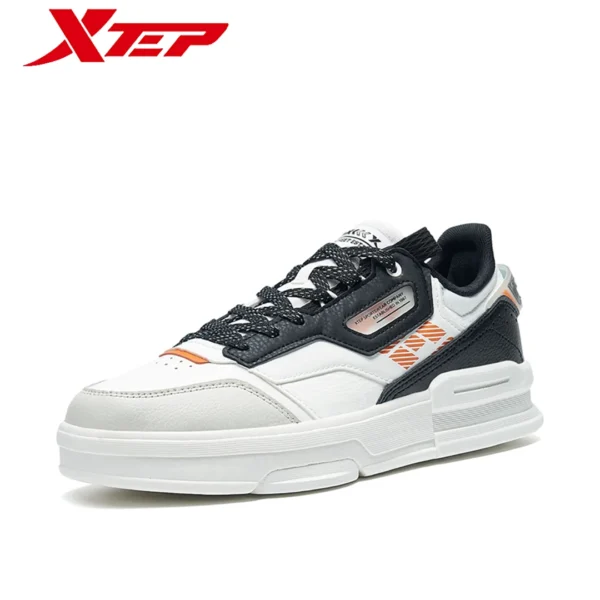 XTEP Men's Board Shoes Casual Shoes Sports Shoes Winter New Fashion Sneakers Comfortable Lightweight Walking Sneakers - Image 4